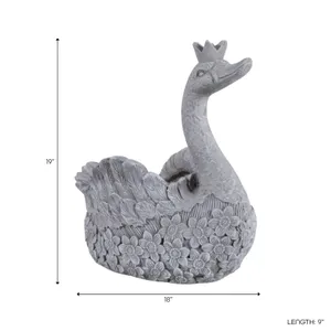 BROGANBROOK GRAY PLANTER 20 (IN) 10