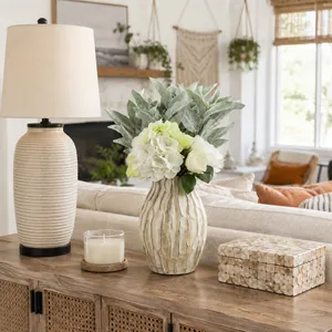 CROSBYLEY CREAM VASE 10 (IN) 13