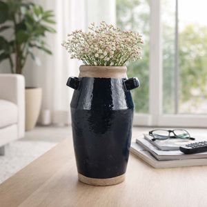 CLYDELAND BLUE VASE 14 (IN) 11