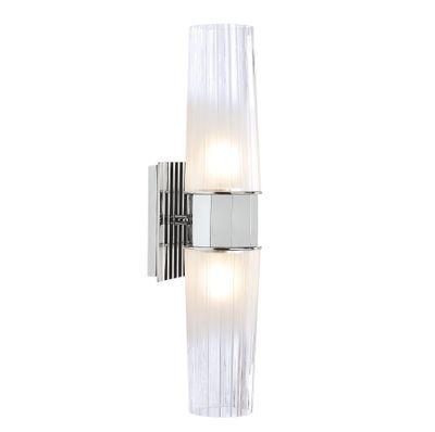 Icycle 18.75″ High 2-Light Sconce - Chrome