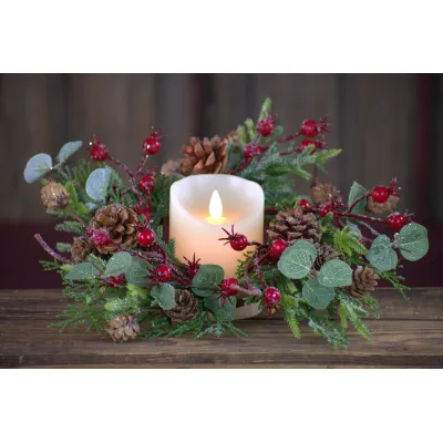 Holiday Eucalyptus 4.5in C-Ring