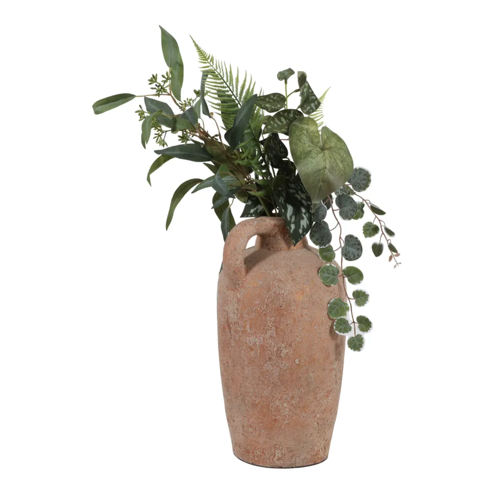 BENTONROSE GOLD VASE 17 (IN)