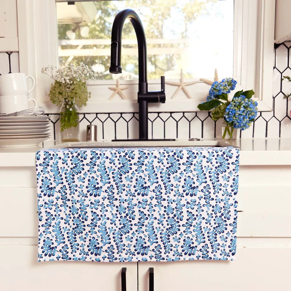 Sea Life Cotton Kitchen Towels (Set of 3)