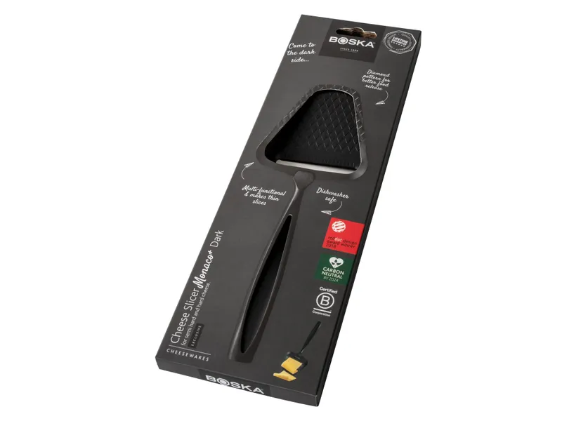 BOSKA - Monaco+, Cheese Slicer, 8.1x2.9x0.3"/20.5x7.5x0.8cm, Black 4