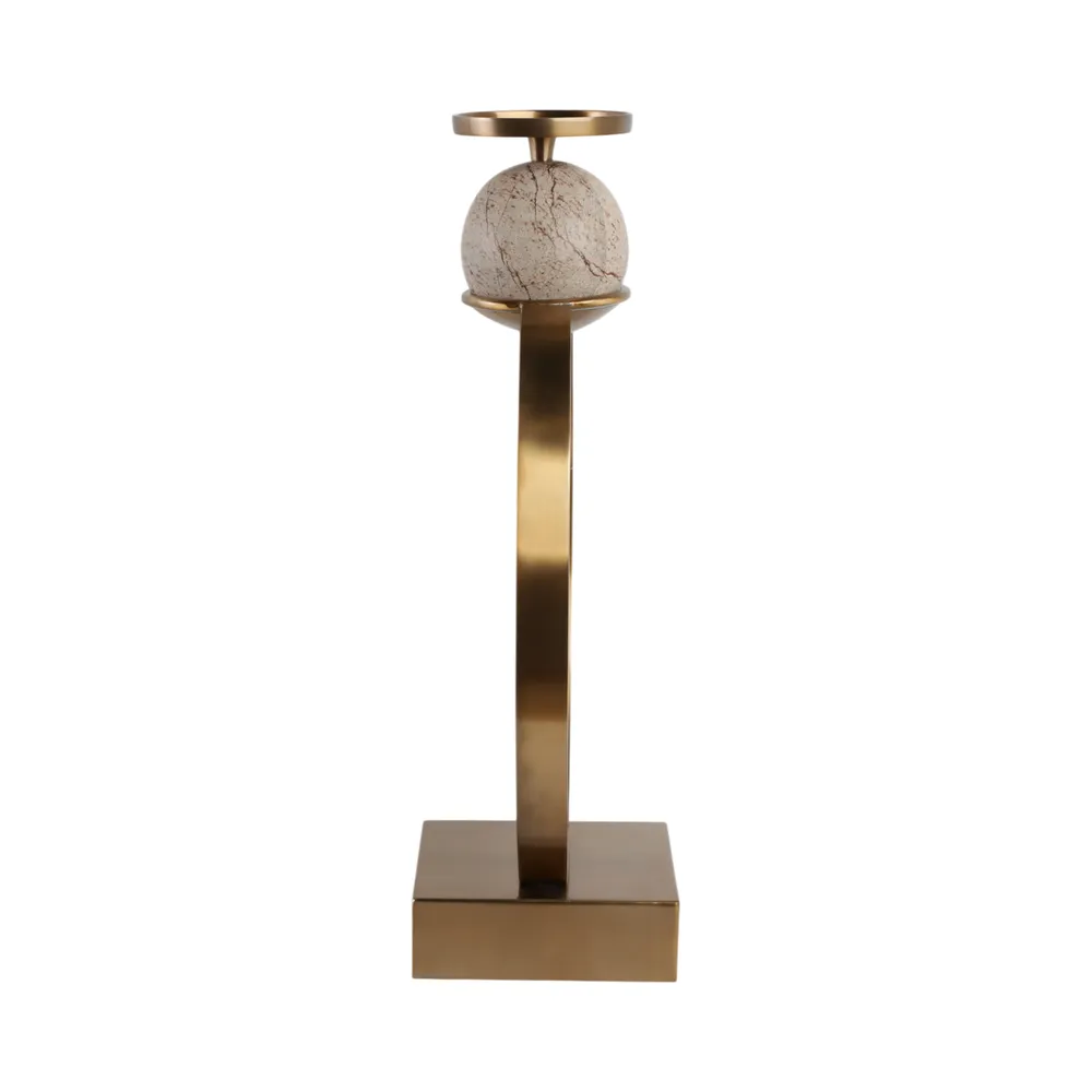 GRAYDONDALE GOLD CANDLE HOLDER 26 (IN)