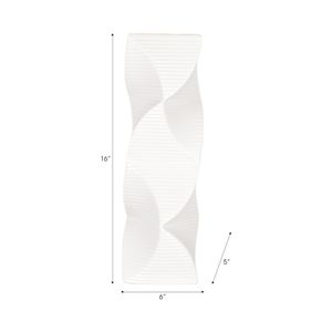 CASEYWAY WHITE VASE 16 (IN) 9