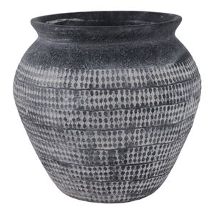 HARKENDALE BLACK VASE 9 (IN) 4