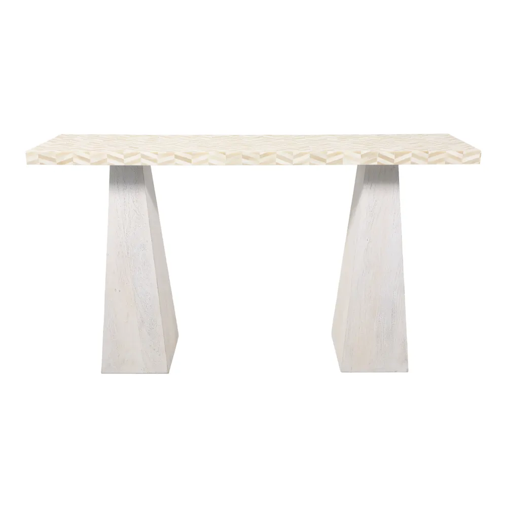 CARLINDALE WHITE CONSOLE 55 (IN)