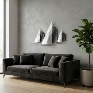 JUNEWAY BLUE METAL WALL 17 (IN) 9