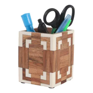 ZANEVIEW IVORY PENCIL CUP 4 (IN) 3