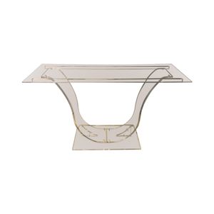 47" DORSEY ACRYLIC CONSOLE TABLE 1