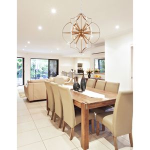 Laguna Beach 26'' Wide 6-Light Chandelier - Gold 5