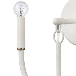 Continuance 11'' High 2-Light Sconce - White Coral 5
