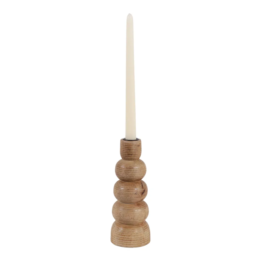 DALEYWIND BROWN CANDLE HOLDER 8 (IN)