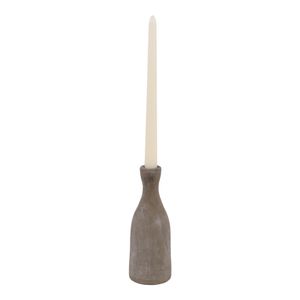 PAXTONCLIFF GRAY CANDLE HOLDER 8 (IN) 3
