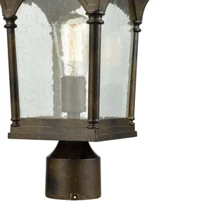 Loringdale 17'' High 1-Light Outdoor Post Light - Hazelnut Bronze 4