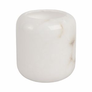 ALCOTTWELL WHITE VASE 8 (IN) 4