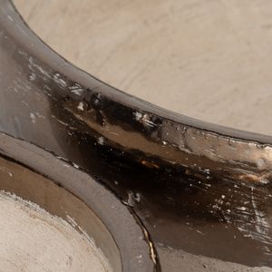 DANFORTHMILL SET OF 2 GRAY BOWLS 5 (IN) 5