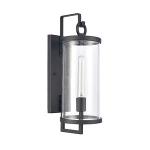 Hopkins 18'' High 1-Light Outdoor Sconce - Charcoal Black 2