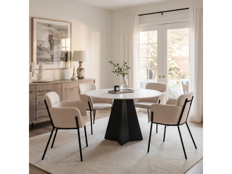 Bremor Dining Chair Beige 10