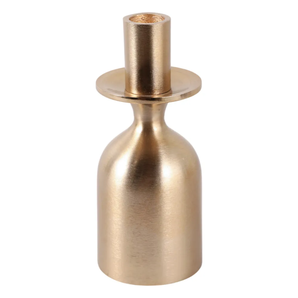 KIRBYWICK GOLD CANDLE HOLDER 7 (IN)
