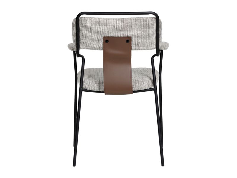 Couva Dining Chair Gray Tweed 5