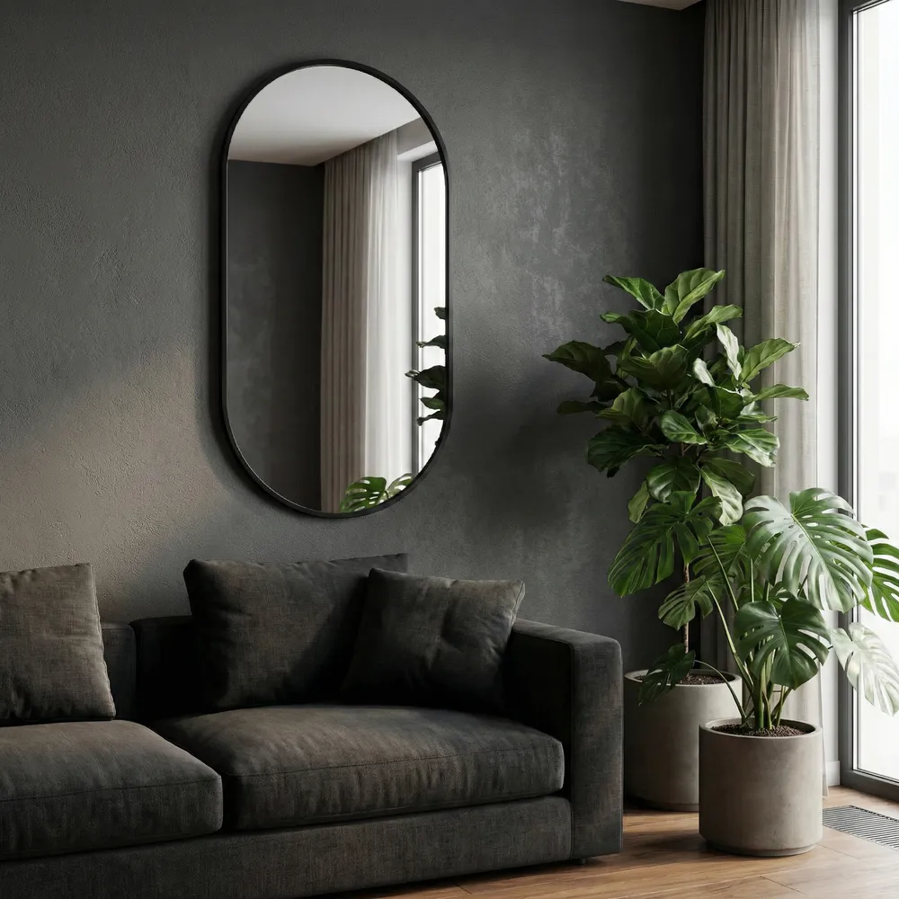 HARLANTON BLACK MIRROR 40 (IN)