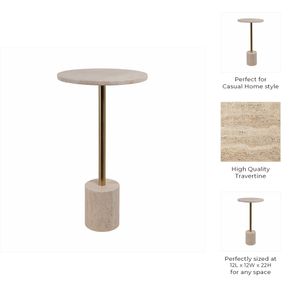 DOVERGROVE IVORY TABLE 23 (IN) 10