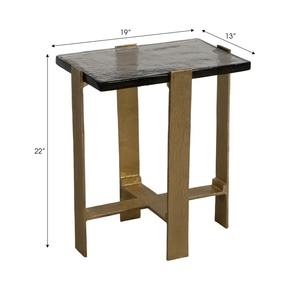 BENNETROSE GOLD TABLE 22 (IN)