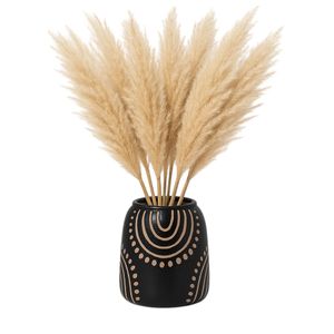 NORAMILL BLACK VASE 6 (IN) 3