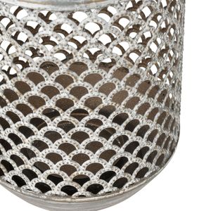 Rawmarsh Lantern - Small - Aged Silver 5