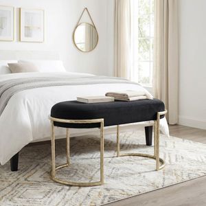 RUBYSTONE BLACK BENCH 19 (IN) 2