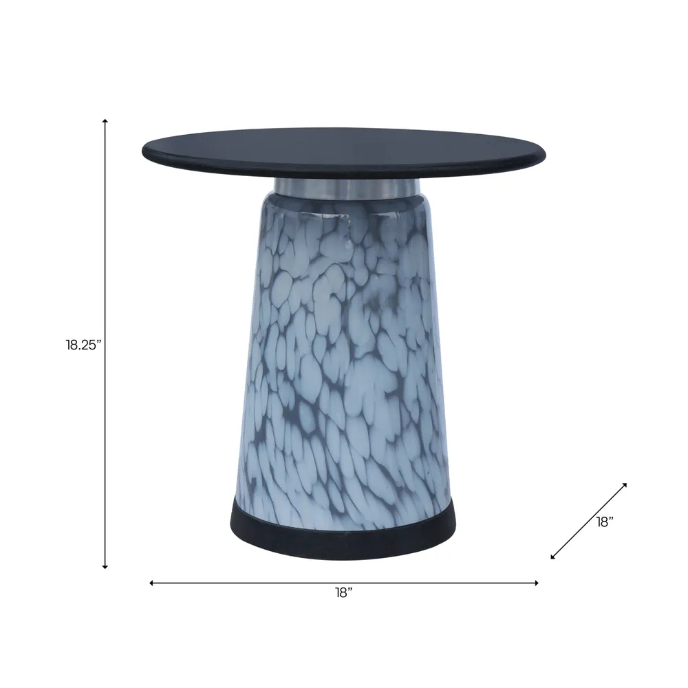 GROVERGROVE BLUE TABLE 19 (IN)