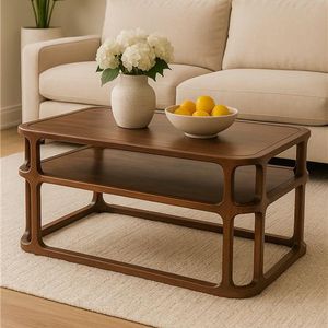 BELDENHAVEN BROWN COFFEE TABLE 18 (IN) 10