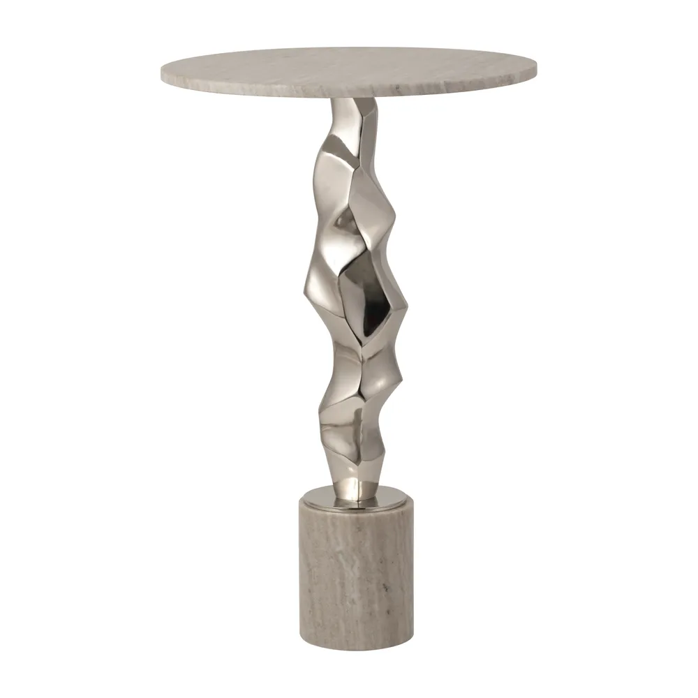 MAXWORTH SILVER TABLE 25 (IN)
