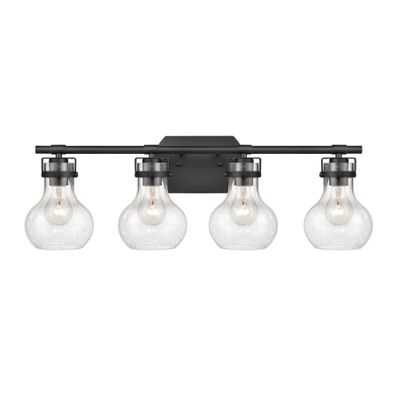Salamanca 29″ Wide 4-Light Vanity Light - Matte Black