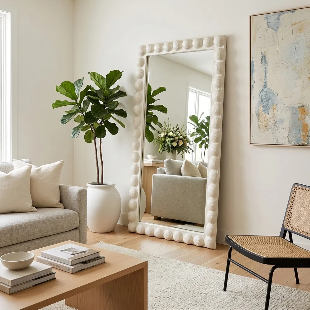 DEVONOAK IVORY MIRROR 72 (IN)