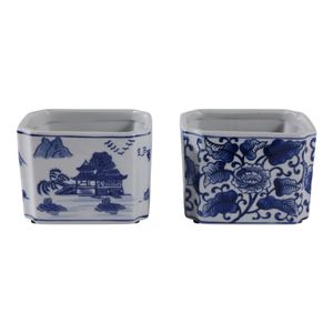 GAINESDALE SET OF 2 BLUE PENCIL CUP 4 (IN) 6