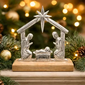 Nickel Nativity 8x6in 1