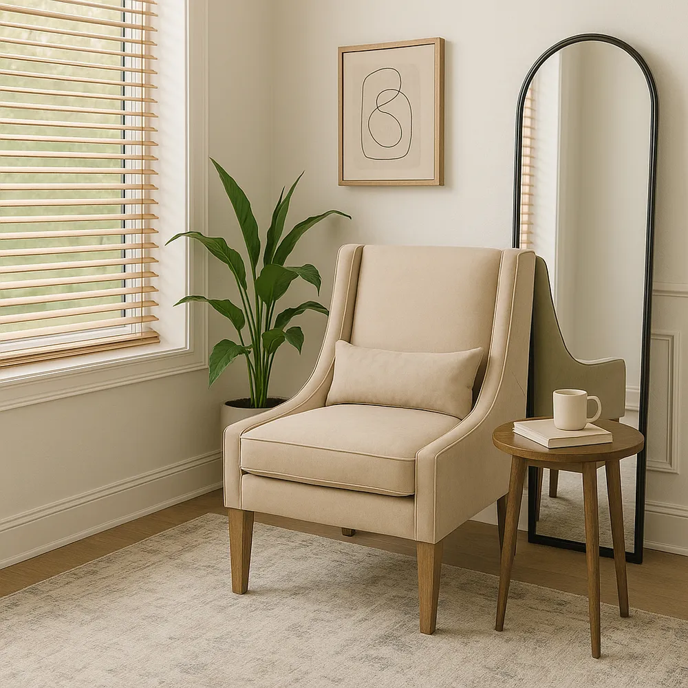 JASPER TAN CHAIR 38 (IN)