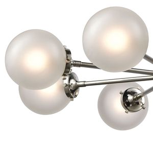 Boudreaux 36'' Wide 8-Light Chandelier - Polished Nickel 3