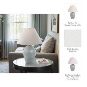 MIAVALE BLUE LAMP 24 (IN) 9