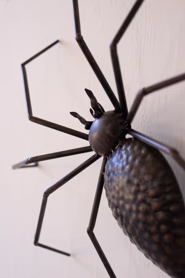 Black Metal Halloween Spider