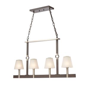 Armstrong Grove 36'' Wide 4-Light Linear Chandelier - Espresso 3