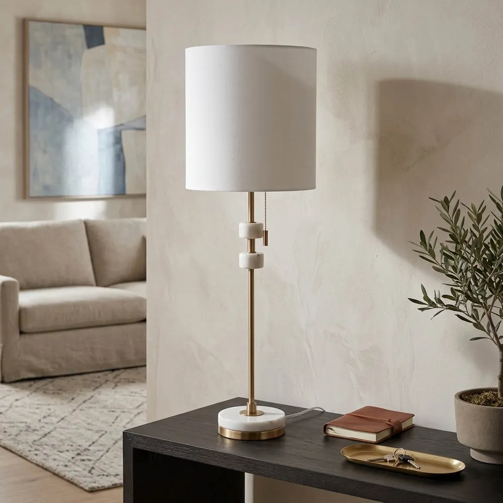 GARNETTHOLM GOLD LAMP 33 (IN)