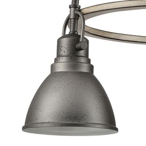 North Shore 24'' Wide 3-Light Outdoor Pendant - Iron 4