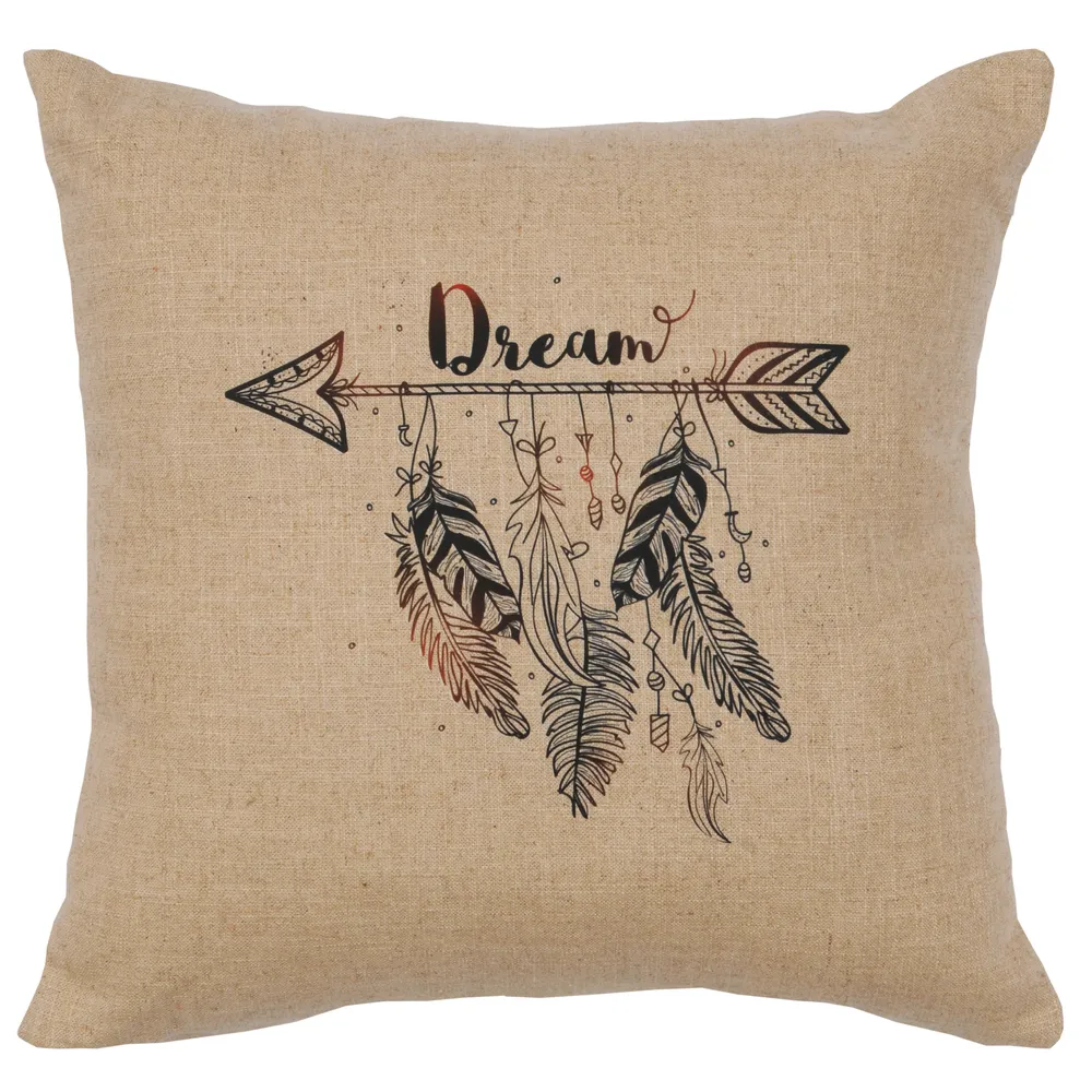 Image Pillow - Dream - Linen Natural