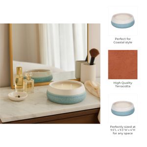DUNEHAVEN MOCO BAMBOO CANDLE 4 (IN) 10