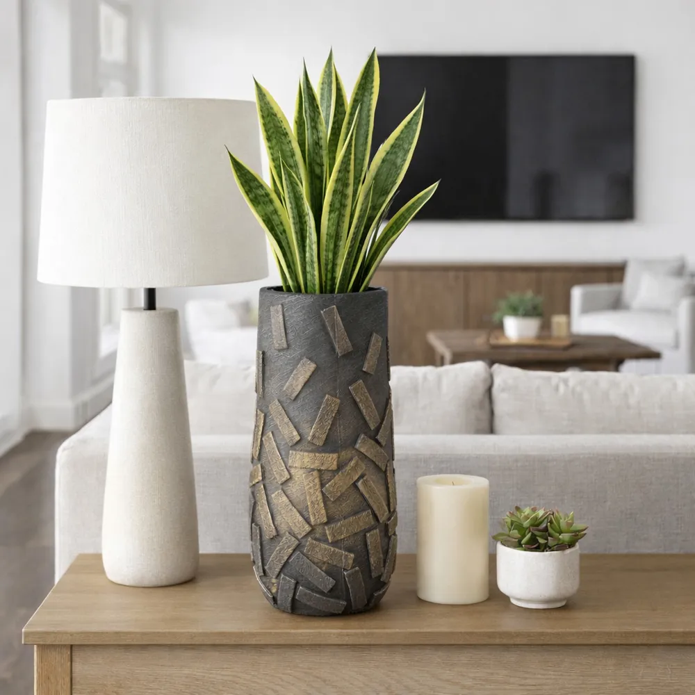 HAWLEYFORD BRONZE VASE 15 (IN)