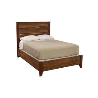 Heartland Walnut LIVE EDGE Bed - Calif. King